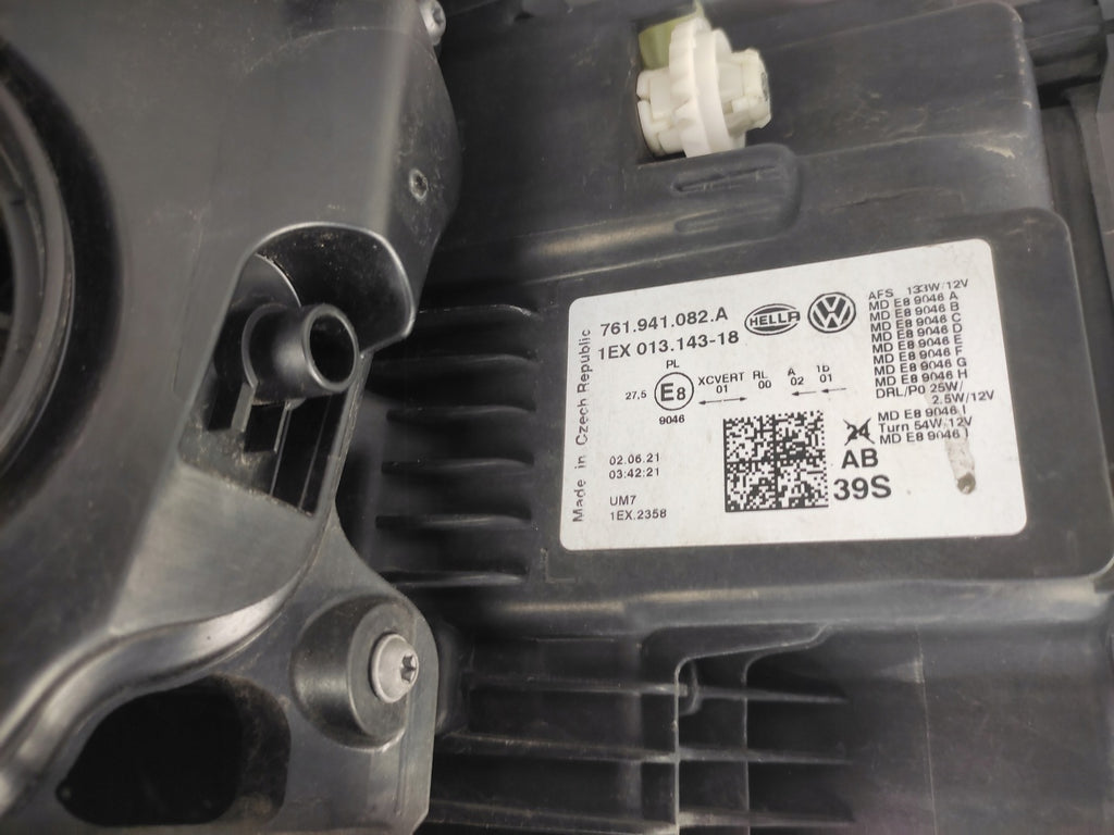Frontscheinwerfer VW Touareg 761941082A Full LED Rechts Scheinwerfer Headlight SCH3956447163be