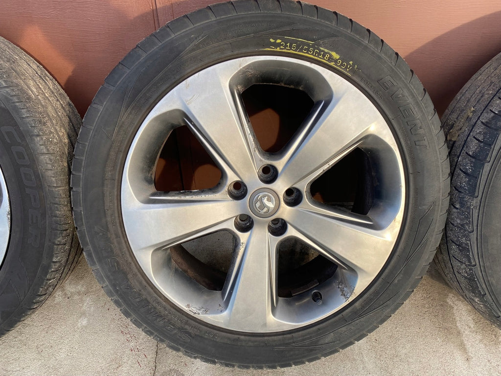 4x Alufelge 18 Zoll 7.0" 5x105 Opel Mokka Rim Wheel