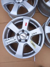Laden Sie das Bild in den Galerie-Viewer, 4x Alufelge 16 Zoll 6.5" 5x114.3 45ET Glanz Silber Nissan Qashqai I Kadjar FEL4862856148ln