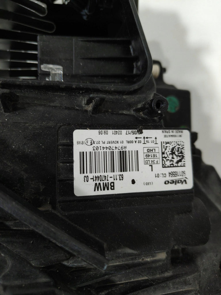Frontscheinwerfer BMW 3 F34 7470441 Xenon Links Scheinwerfer Headlight SCH1836523177wv