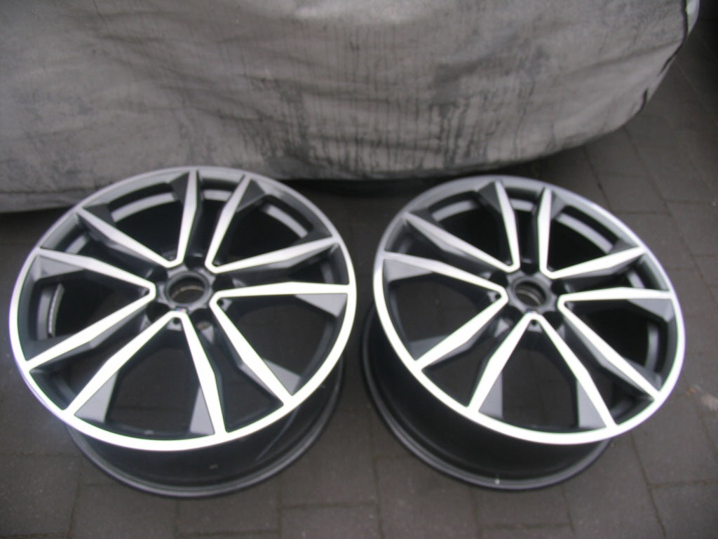1x Alufelge 19 Zoll 8.0" 5x112 47ET Glanz Graphit 8008616 BMW Rim Wheel FEL5146663966sh