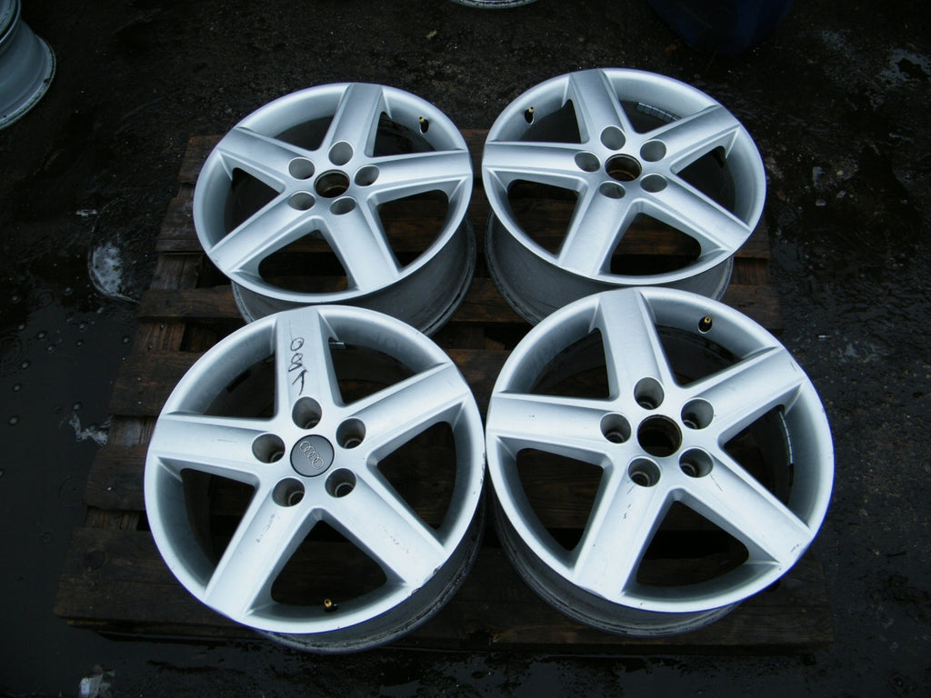 1x Alufelge 17 Zoll 7.5" 5x112 45ET Matt Silber Audi Octavia Golf Vii Rim Wheel