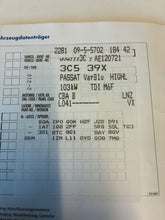 Laden Sie das Bild in den Galerie-Viewer, Motor VW CBAB 2.0 278TKm Diesel Engine Unkomplett MOT6680913160ao