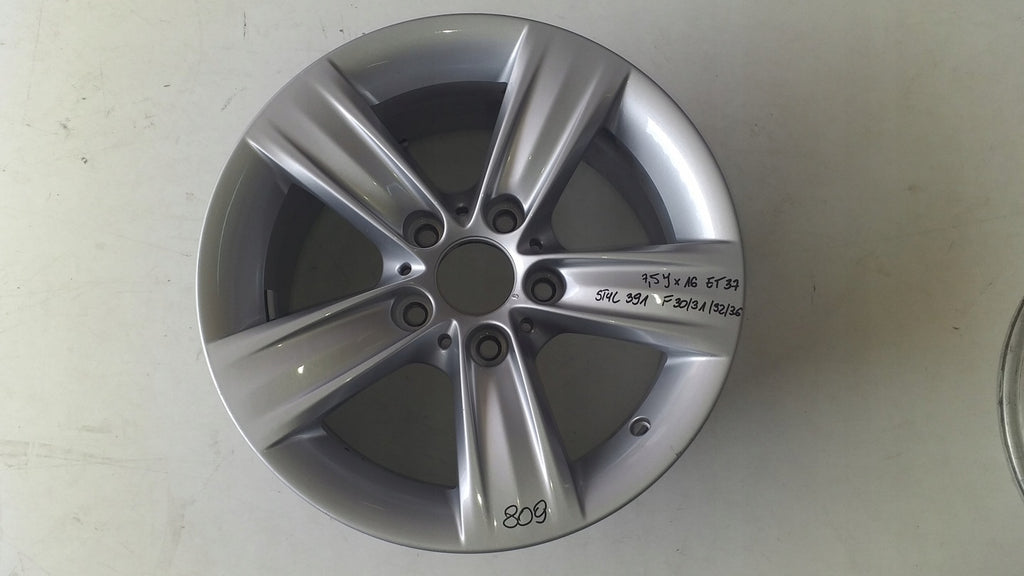 1x Alufelge 16 Zoll 7.5" 5x120 37ET BMW F36 F30 F32 F33 Rim Wheel