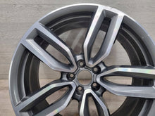 Load image into Gallery viewer, 1x Alufelge 21 Zoll 8.5" 5x112 33ET Glanz Silber 8R0601025AM Audi Q5 Rim Wheel FEL8021682961er