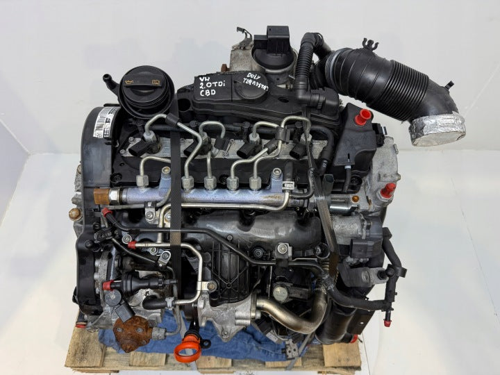 Motor Skoda VW Yeti CBDB 2.0 TDI 140PS 103kW 160TKm 2003 Diesel Engine Komplett MOT5480779327dz