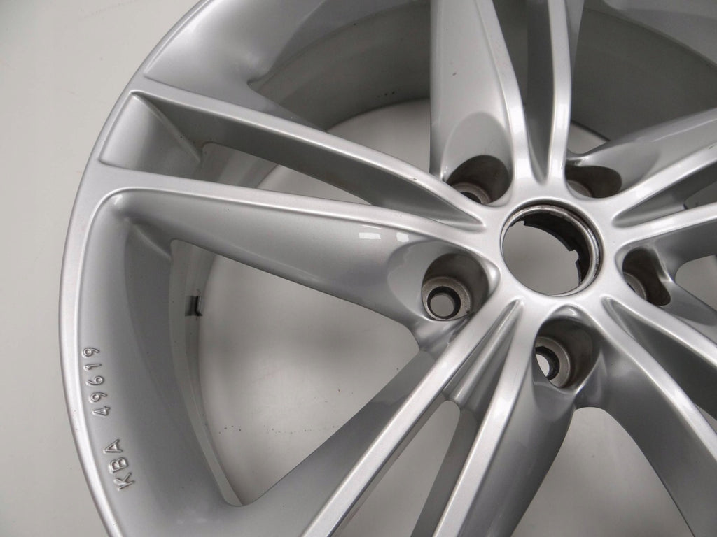 1x Alufelge 19 Zoll 7.0" 5x114.3 40ET Glanz Silber KBA49619 Mg X Trail I Qashqai FEL5180633767fr
