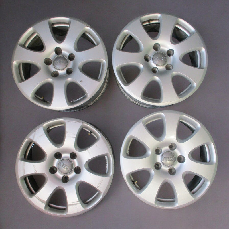 4x Alufelge 18 Zoll 7.5" 5x112 4L0601025E Audi Rim Wheel