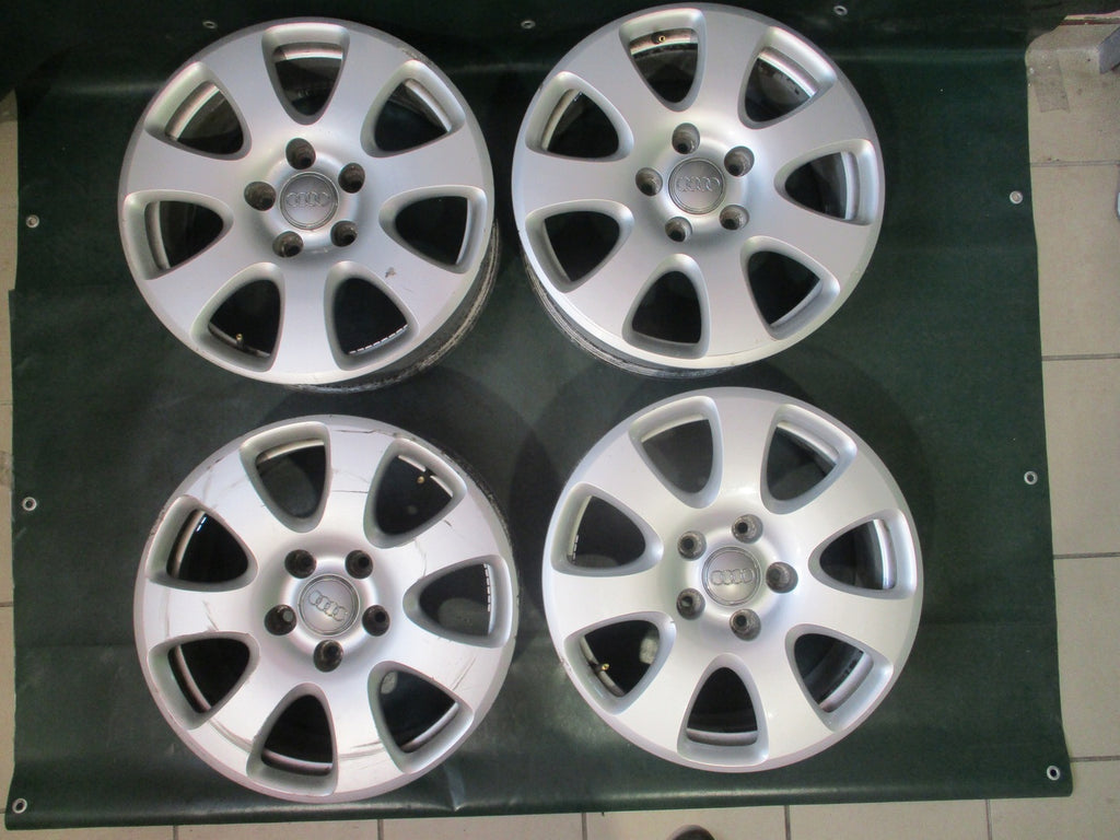 4x Alufelge 18 Zoll 7.5" 5x112 4L0601025E Audi Rim Wheel