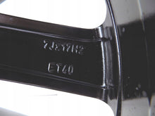 Load image into Gallery viewer, 1x Alufelge 17 Zoll 7.0" 5x112 40ET Glanz Schwarz 5NA601025AC VW Tiguan FEL5928744544ot