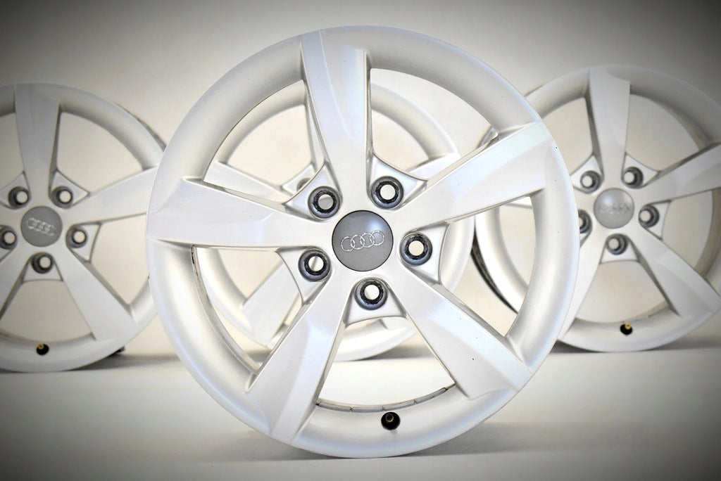 4x Alufelge 16 Zoll 7.5" 5x112 37ET Glanz Silber 4G0071496 Audi A6 C7 B9 FEL3494676886qj