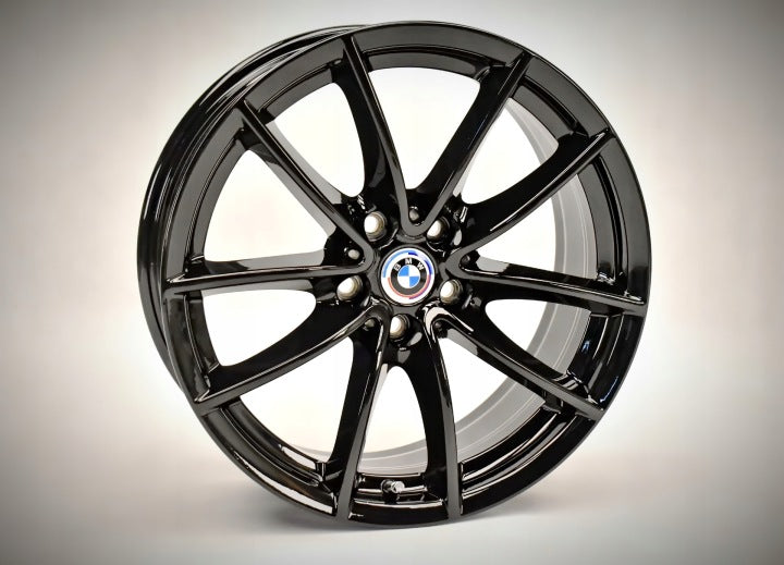 4x Alufelge 18 Zoll 7.0" 5x112 22ET Glanz Schwarz 6880047 BMW X3 G01 G02 FEL2629458205po