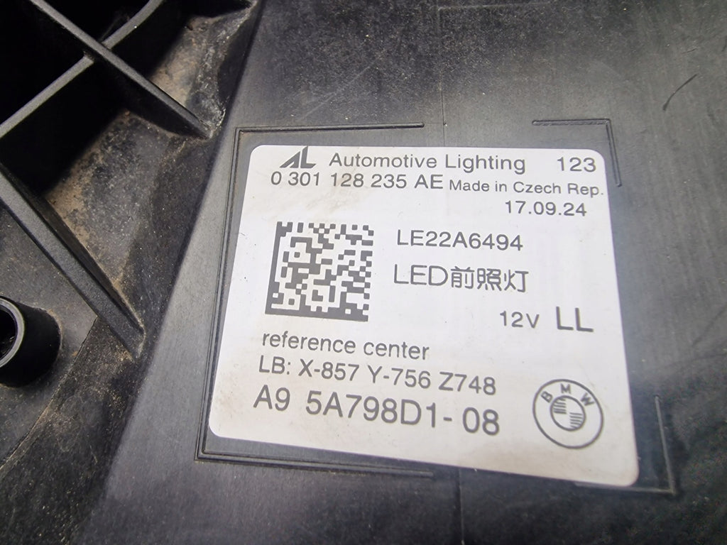Frontscheinwerfer BMW 5 0301128235AE A95A798D1-08 LED Links Headlight SCH6371191739vb