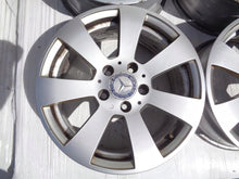 Laden Sie das Bild in den Galerie-Viewer, 4x Alufelge 16 Zoll 7.0" 5x112 43ET Silber Mercedes-Benz W204 Rim Wheel FEL1555098257py