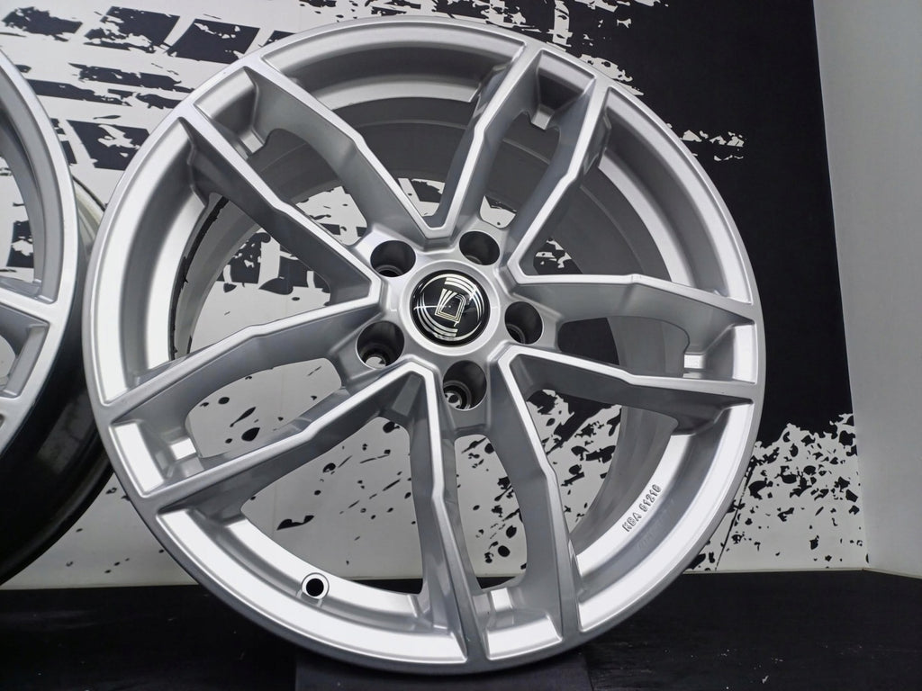 4x Alufelge 17 Zoll 7.5" 5x112 27ET Silber Audi C5 A4 B6 B7 Rim Wheel FEL9435215649fr