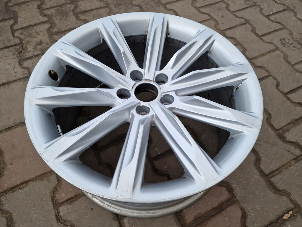 1x Alufelge 19 Zoll 8.5" 5x112 32ET Glanz 4G8601025B Audi Rim Wheel