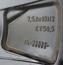 Load image into Gallery viewer, 1x Alufelge 19 Zoll 7.5" 5x108 50 5ET Glanz Schwarz 32294212 Volvo V90 Cross FEL7098038546wm