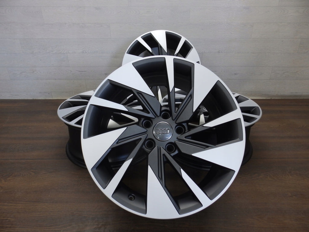 4x Alufelge 18 Zoll 8.0" 5x112 46ET Matt Graphit 8Y0601025F Audi A3 Mg Rim Wheel FEL1366840916vb