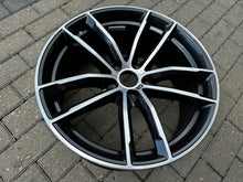 Laden Sie das Bild in den Galerie-Viewer, 1x Alufelge 18 Zoll 8.0" 5x112 30ET Glanz Graphit 8093405 BMW G31 G30 Rim Wheel FEL4598184178eq