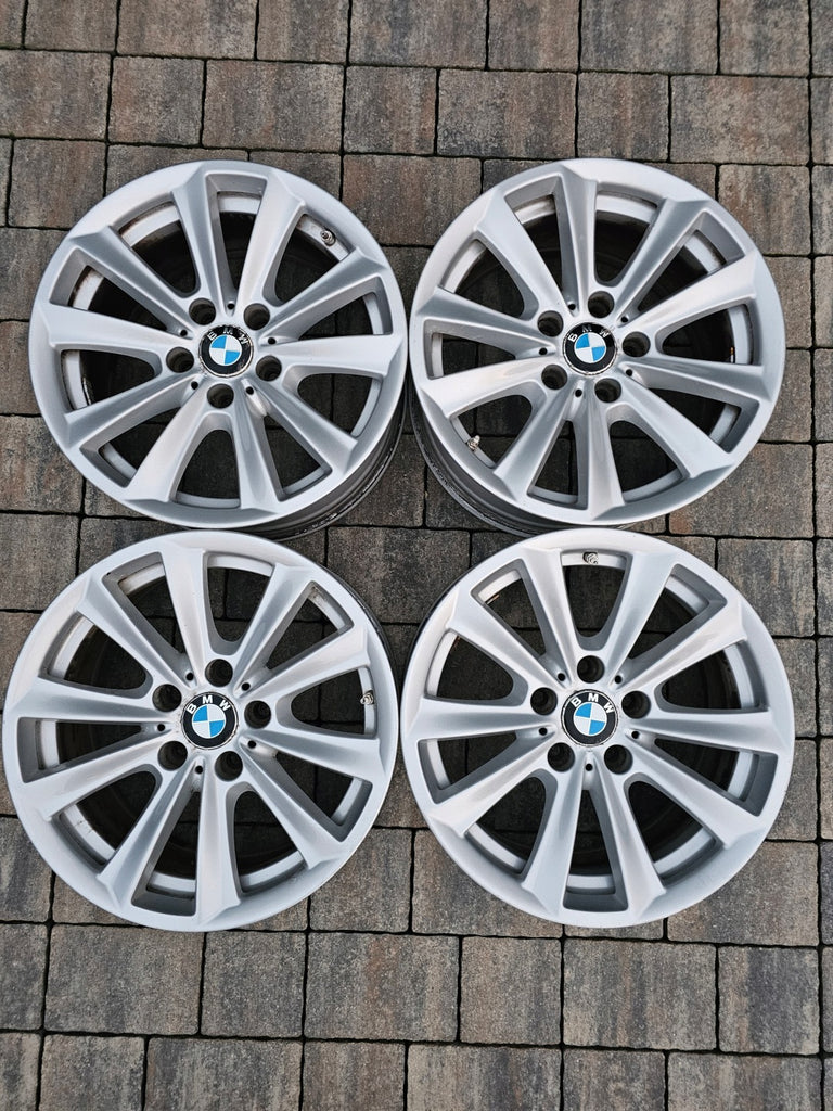 4x Alufelge 17 Zoll 8.0" 5x120 30ET Glanz Silber 6780720 BMW F11 F10 Rim Wheel FEL2364223136lz