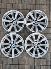 Load image into Gallery viewer, 4x Alufelge 17 Zoll 8.0" 5x120 30ET Glanz Silber 6780720 BMW F11 F10 Rim Wheel FEL2364223136lz