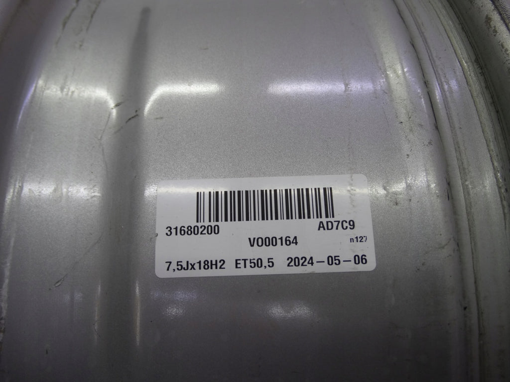 1x Alufelge 18 Zoll 7.5" 5x108 50 5ET 31680200 Volvo V60 II Cross Country Xc60 FEL4122501357wx