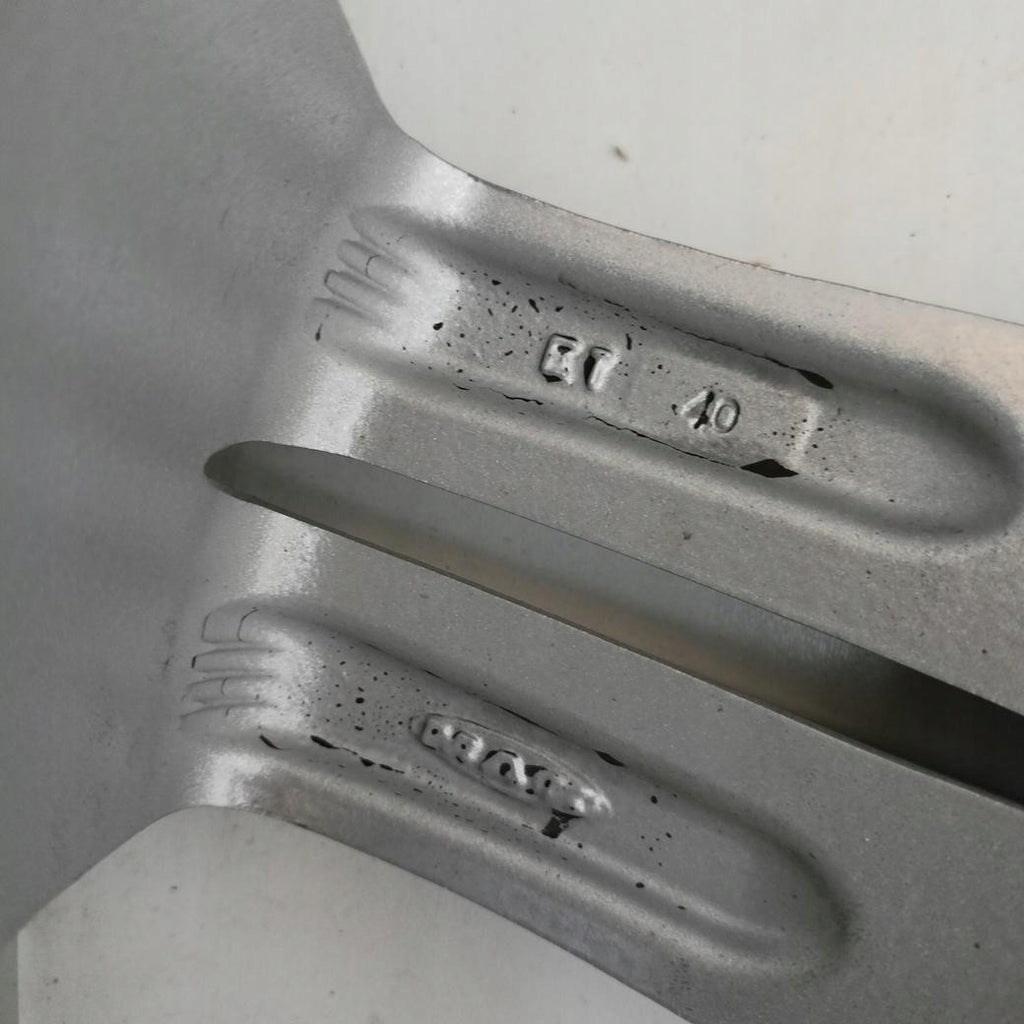 4x Alufelge 17 Zoll 7.5" 5x110 40ET Glanz Silber Opel Vectra Meriva Rim Wheel FEL1728657336by