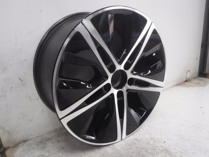 1x Alufelge 18 Zoll 8.5" 5x112 56ET Glanz Schwarz A2054018300 Mercedes-Benz W205 FEL9594613726po
