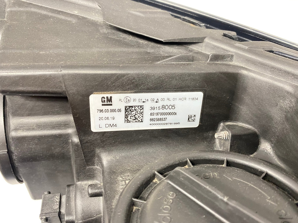 Frontscheinwerfer Opel Astra K 39158005 LED Links Scheinwerfer Headlight SCH5316145257ov