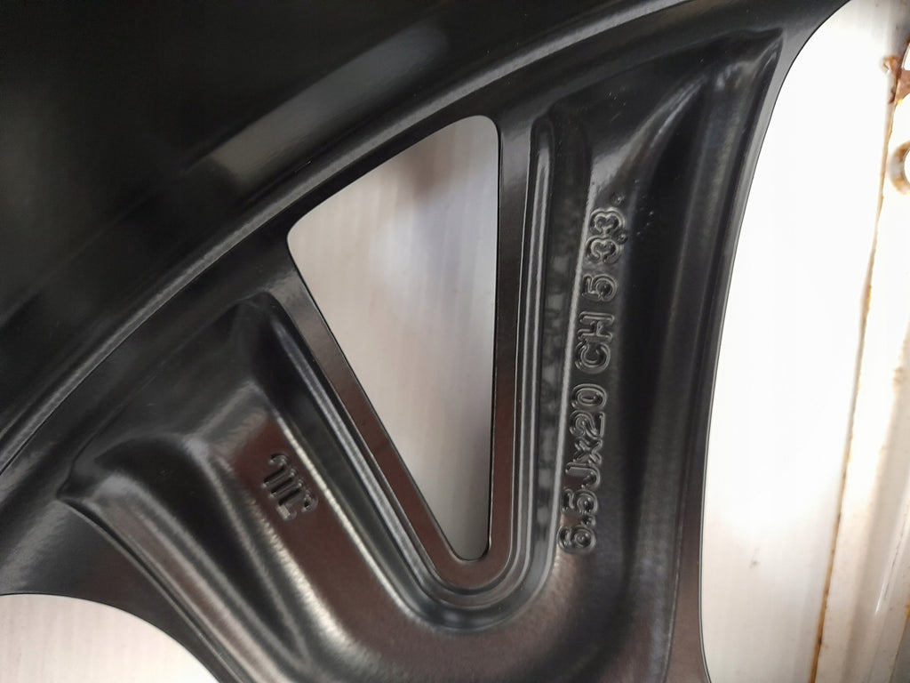 1x Alufelge 20 Zoll 6.5" 5x114.3 33ET Glanz Silber 403007153 Renault Rim Wheel