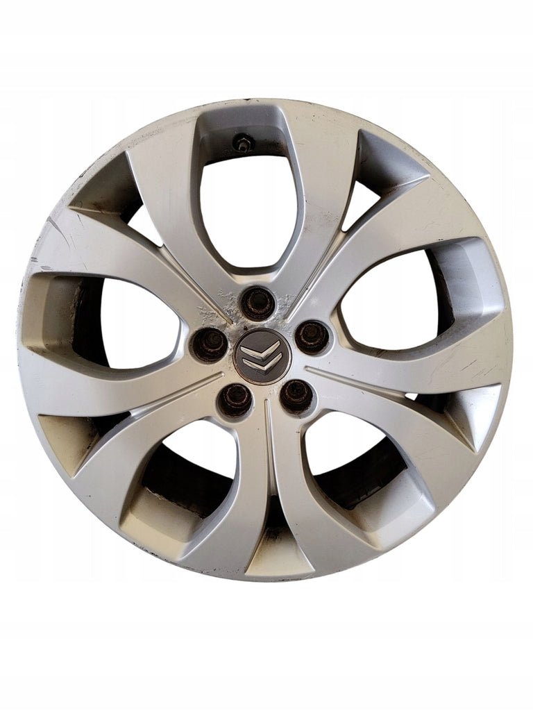 4x Alufelge 17 Zoll 7.0" 5x108 Glanz Silber 9656877580 Citroën C5 Iii Rim Wheel FEL9168945881nk
