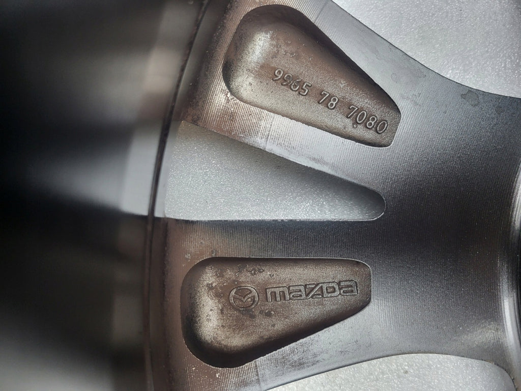 1x Alufelge 18 Zoll 7.0" 5x114.3 45ET Glanz Schwarz 9965787080 Mazda Cx30 Cx-30 FEL5100054878vv