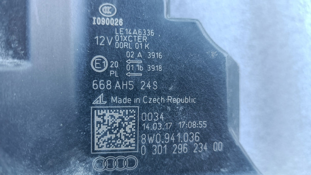 Frontscheinwerfer Audi A4 B9 8W0941036 LED Rechts Scheinwerfer Headlight