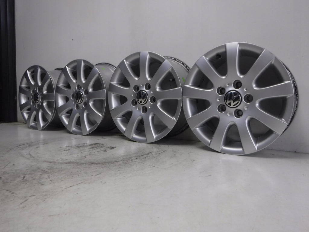 4x Alufelge 15 Zoll 6.5" 5x112 50ET 1K0601025AQ Audi Rim Wheel FEL4844733671vw
