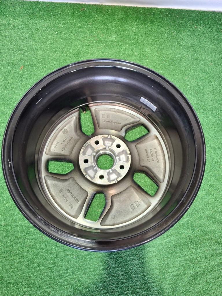 1x Alufelge 17 Zoll 7.0" 5x114.3 49ET Glanz Schwarz 52910-AO000 87169090 Kia I FEL6747464201wn