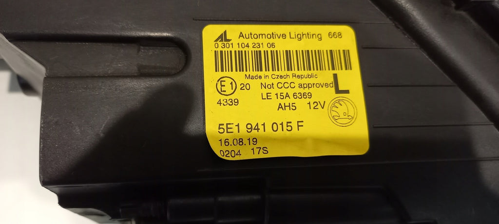 Frontscheinwerfer Skoda Octavia III 5E1941015F Full LED Rechts oder Links SCH3397117952fl