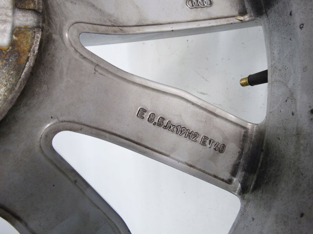1x Alufelge 19 Zoll 8.5" 5x112 40ET Glanz Silber 4K0601025G Audi A6 C8 Rim Wheel FEL8859577953sp