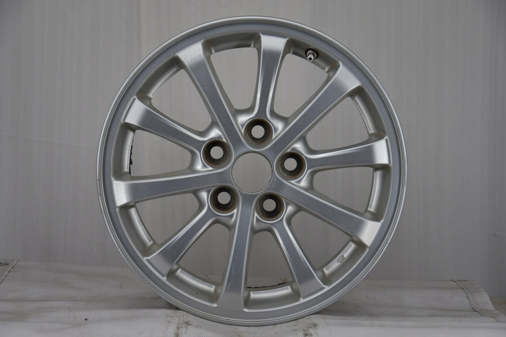 1x Alufelge 16 Zoll 6.5" 5x114.3 46ET Glanz Silber Mitsubishi I Rim Wheel FEL5091517022fo