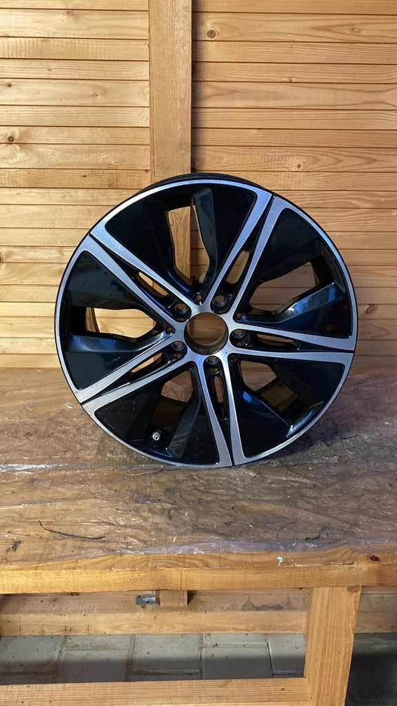 1x Alufelge 18 Zoll 8.5" 5x112 56ET Glanz Schwarz A2054018300 Mercedes-Benz W205