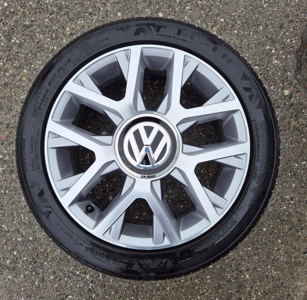1x Alufelge 16 Zoll 6.0" 4x100 39ET 1S0601025C VW Rim Wheel FEL7026445115fo