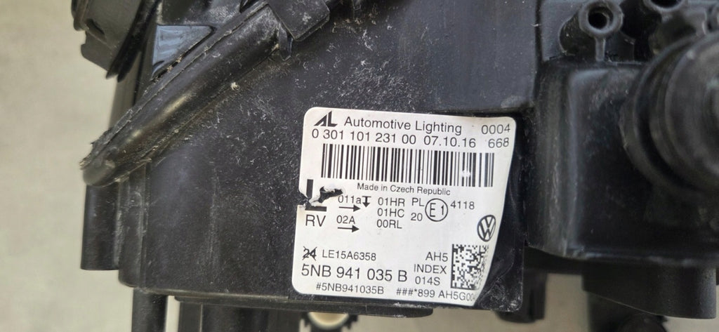 Frontscheinwerfer VW Tiguan 5NB941035B Links Scheinwerfer Headlight SCH7699164934lu