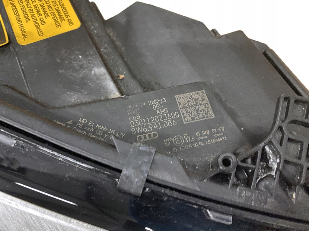 Frontscheinwerfer Audi A5 8W6941086 Laser Rechts Scheinwerfer Headlight SCH3945498136uf