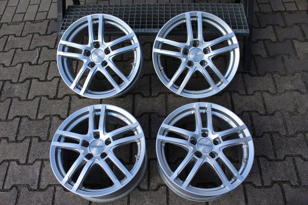 4x Alufelge 17 Zoll 7.0" 5x112 44 5ET Glanz Silber KBA-51743-KBA Audi I FEL2270256738uv