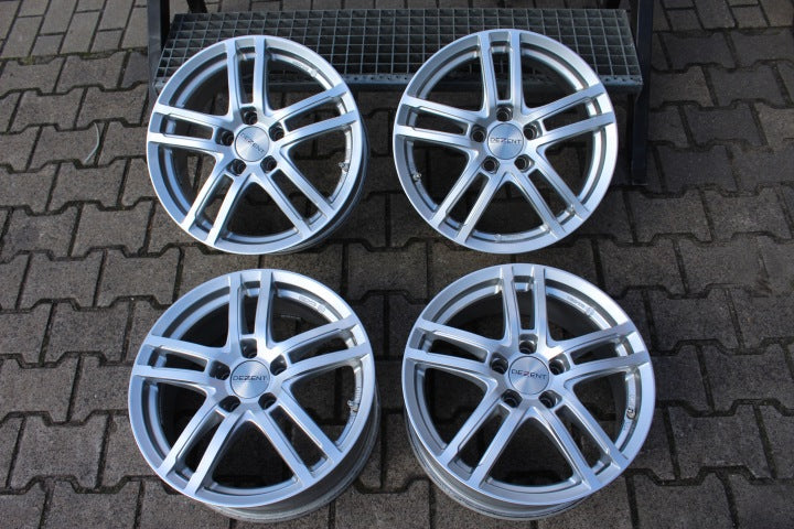 4x Alufelge 17 Zoll 7.0" 5x112 44 5ET Glanz Silber KBA-51743-KBA Audi I FEL2270256738uv