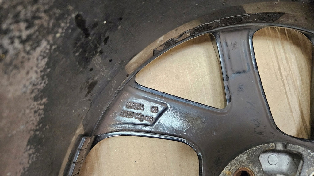 1x Alufelge 17 Zoll 7.0" 4x100 OPO74K1 Opel Adam Karl Rim Wheel