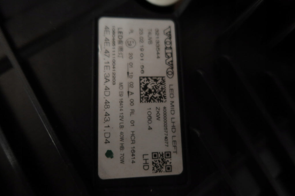 Frontscheinwerfer Volvo Xc60 32133544 WW LED Links Scheinwerfer Headlight SCH1341096020cd
