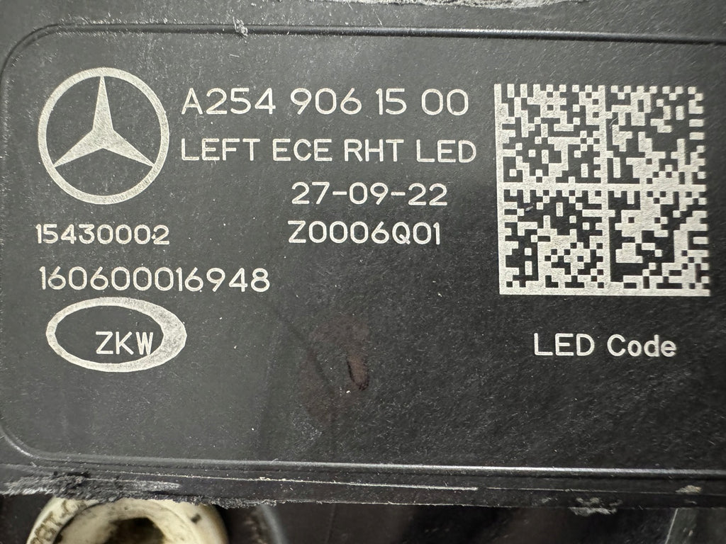 Frontscheinwerfer Mercedes-Benz Glc A2549061500 Full LED Links Headlight SCH2951467963jl