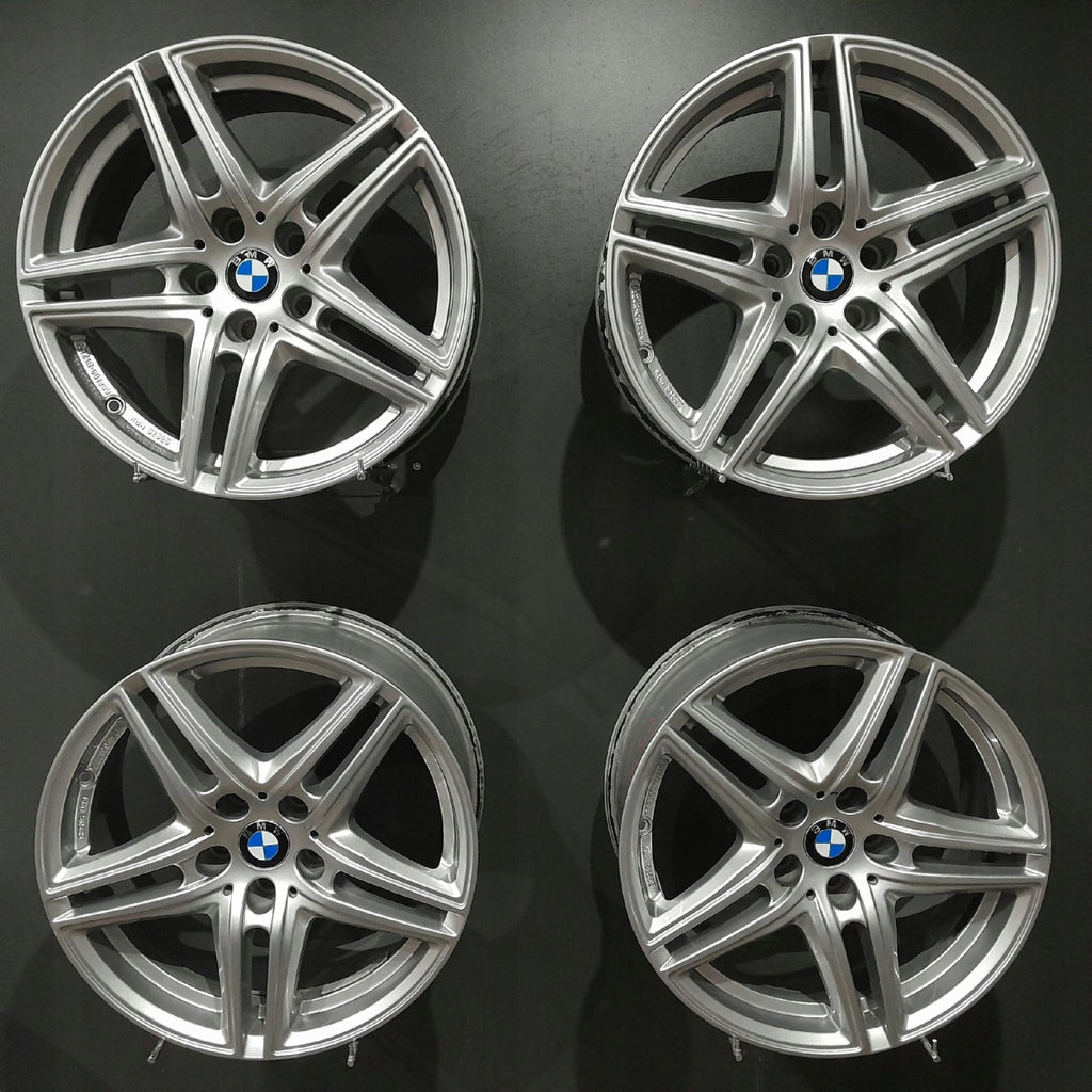 4x Alufelge 17 Zoll 7.5" 5x112 27ET Glanz Silber BMW 3 G21 G20 Rim Wheel FEL8501388990vr