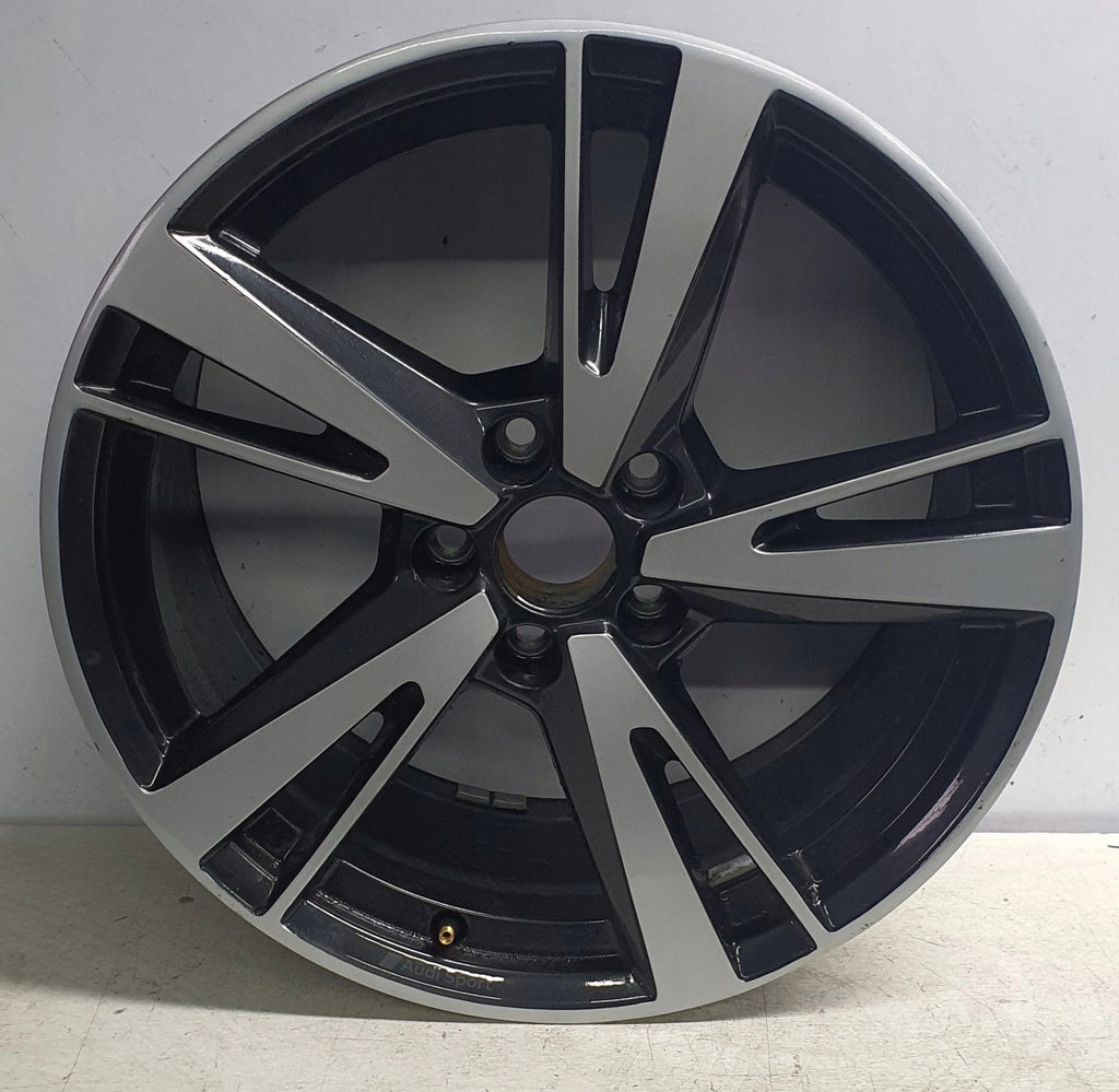 1x Alufelge 18 Zoll 7.5" 5x112 46ET Glanz 8Y0601025N Audi A3 Rim Wheel FEL3040896556um