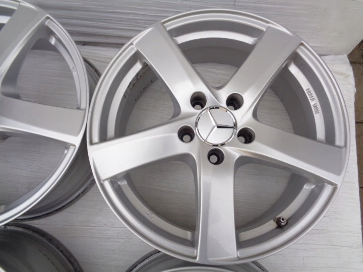 4x Alufelge 17 Zoll 7.0" 5x112 48 5ET KBA51551 Mercedes-Benz S205 W205 Rim Wheel FEL6736829322ke